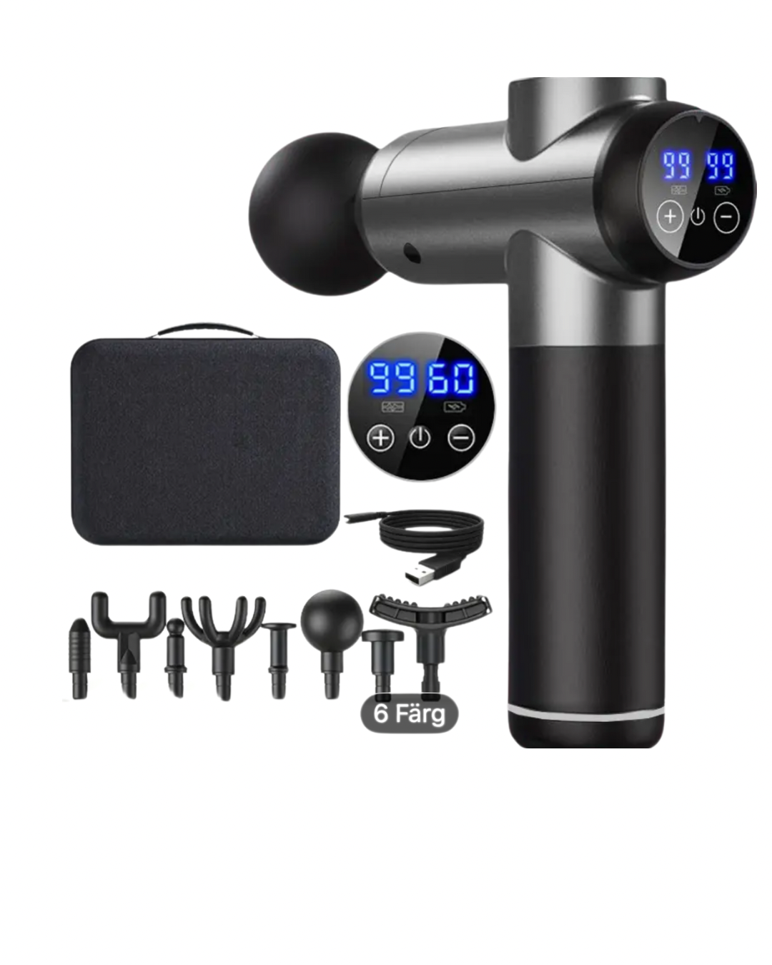 En elektrisk massagepistol